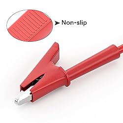 Goupchn 5PCS Alligator Clips Test Leads Dual Ended