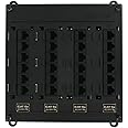 Leviton 476TM-524 ‎EB 24Port Cat5E Patch Panel Twist Mount, 24 Port, Image