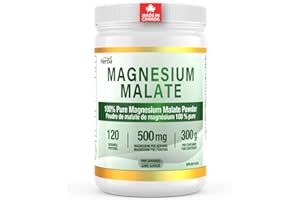 Herba Magnesium Malate Powder 300g – 120 Servings | 4 Month Supply | 100% Pure Unflavoured Magnesium Malate | High Bioavailab