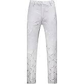 MOGU Floral Dress Pants for Men