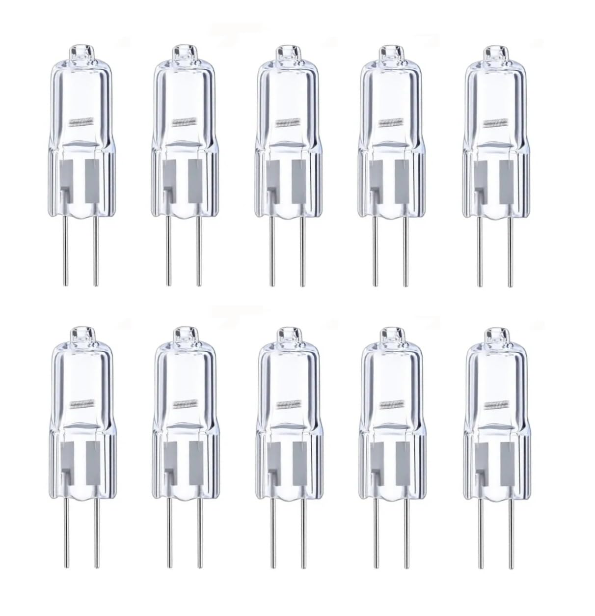 10 x 5 W Halogen Pin Capsule Lamp G4 10 W 20 W 5 10 20 Watt 12 V Bulb., G4 20.00 wattsW 12.00 voltsV