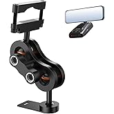 xsaaczm Radar Detector Mount Rearview Mirror Bracket,Car Truck Mirror Radar Mount Bracket,Aluminum Rearview Mirror Rod Mount