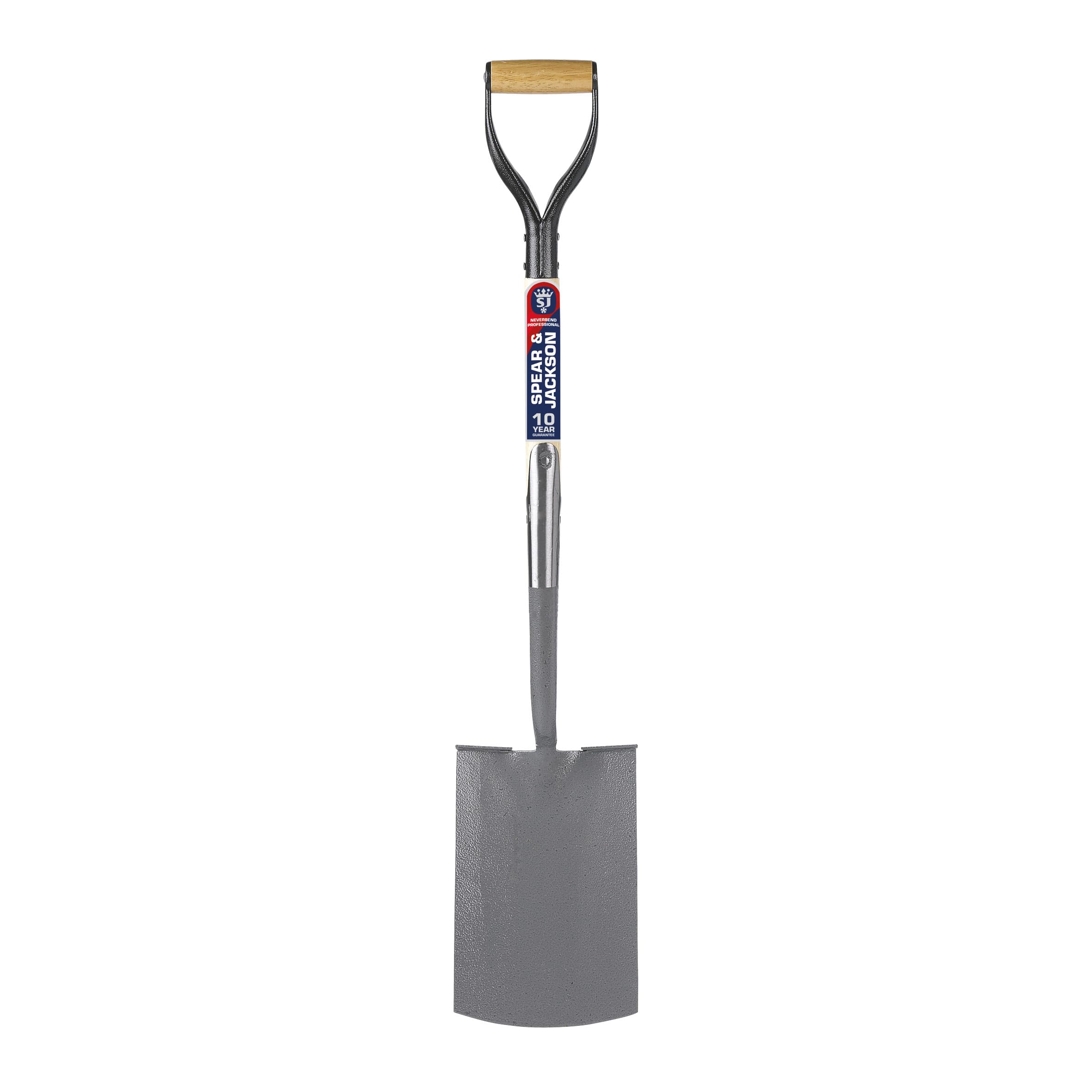 Spear & Jackson 1071AL Neverbend Professional Treaded Digging Spade, Blue