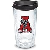 Tervis Made in USA Double Walled University of Alabama Crimson Tide Insulated Tumbler Cup Keeps Drinks Cold & Hot, 16oz, Vault