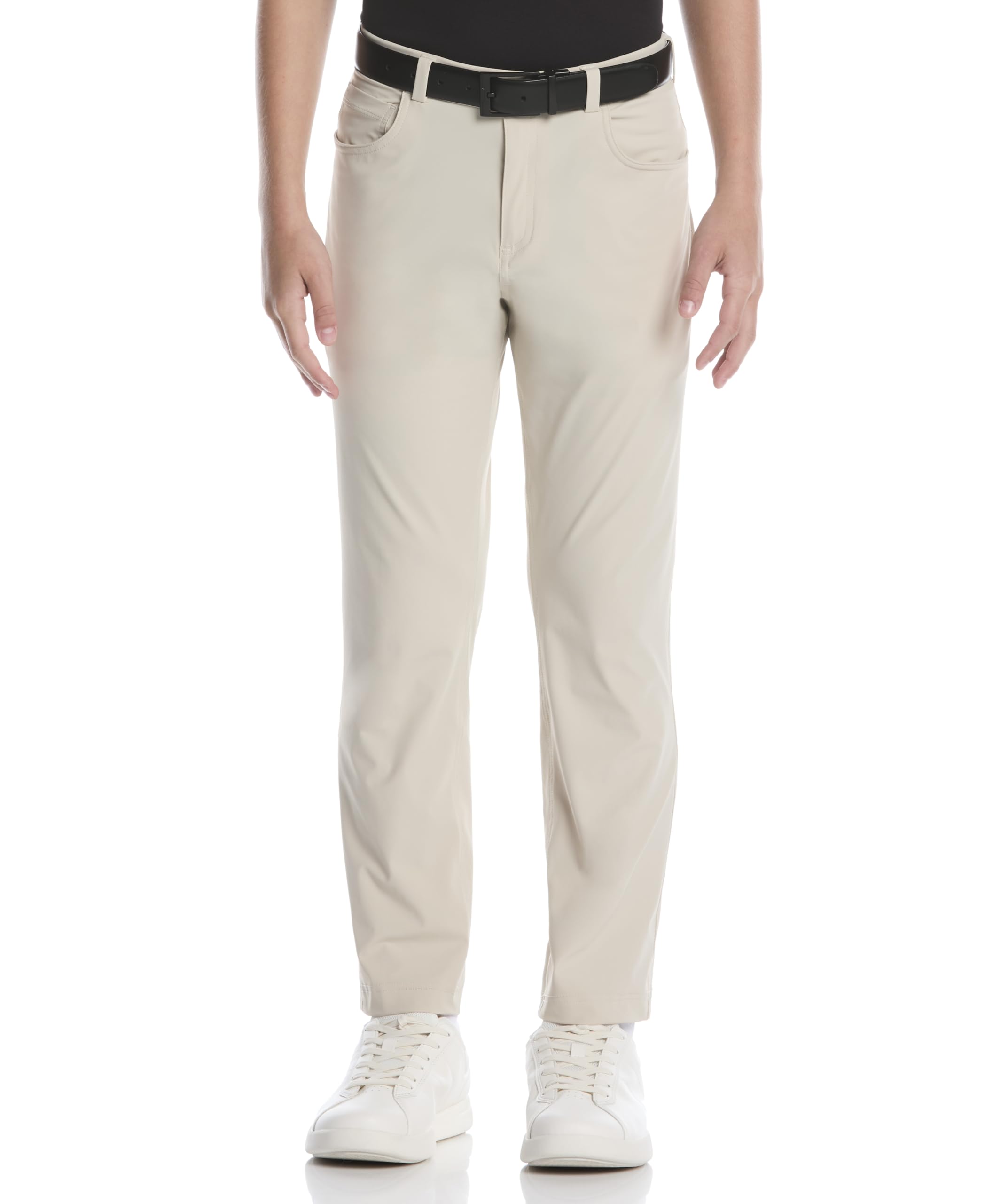 PGA Tour Boys 5-Pocket 25 1/2″ Inseam Golf Pants