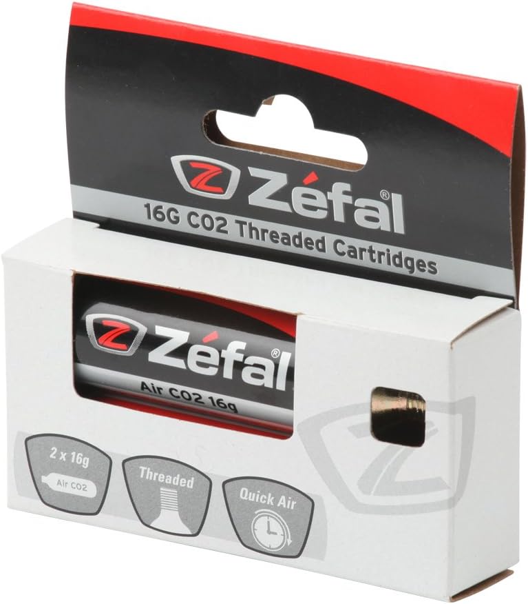 Zefal Threaded CO2 Cartridge, 16 g - Pack of 2, Gold, 16g (Pack of 2) - Image 5