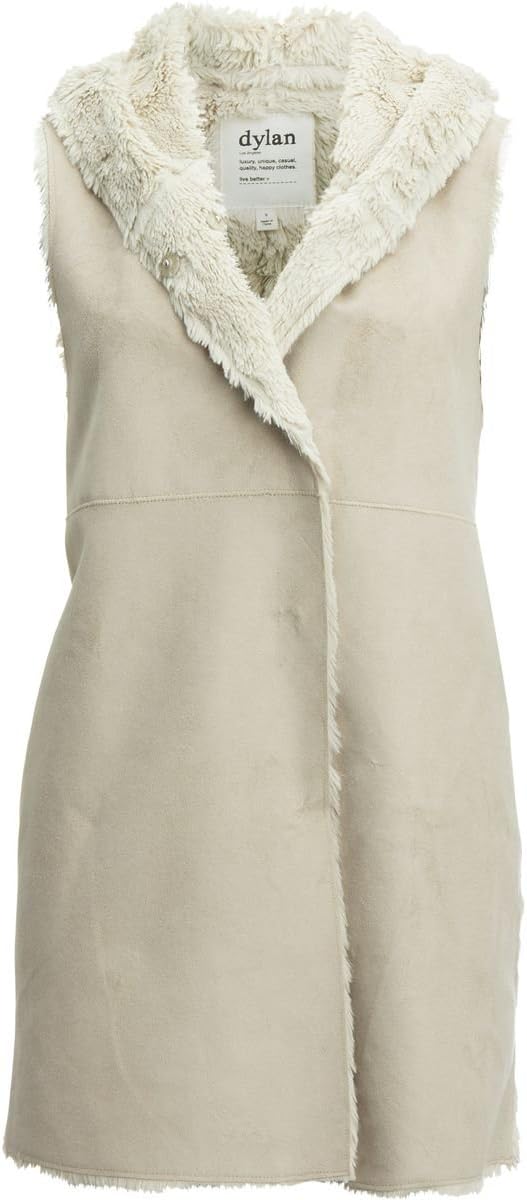 dylan hooded faux fur jacket