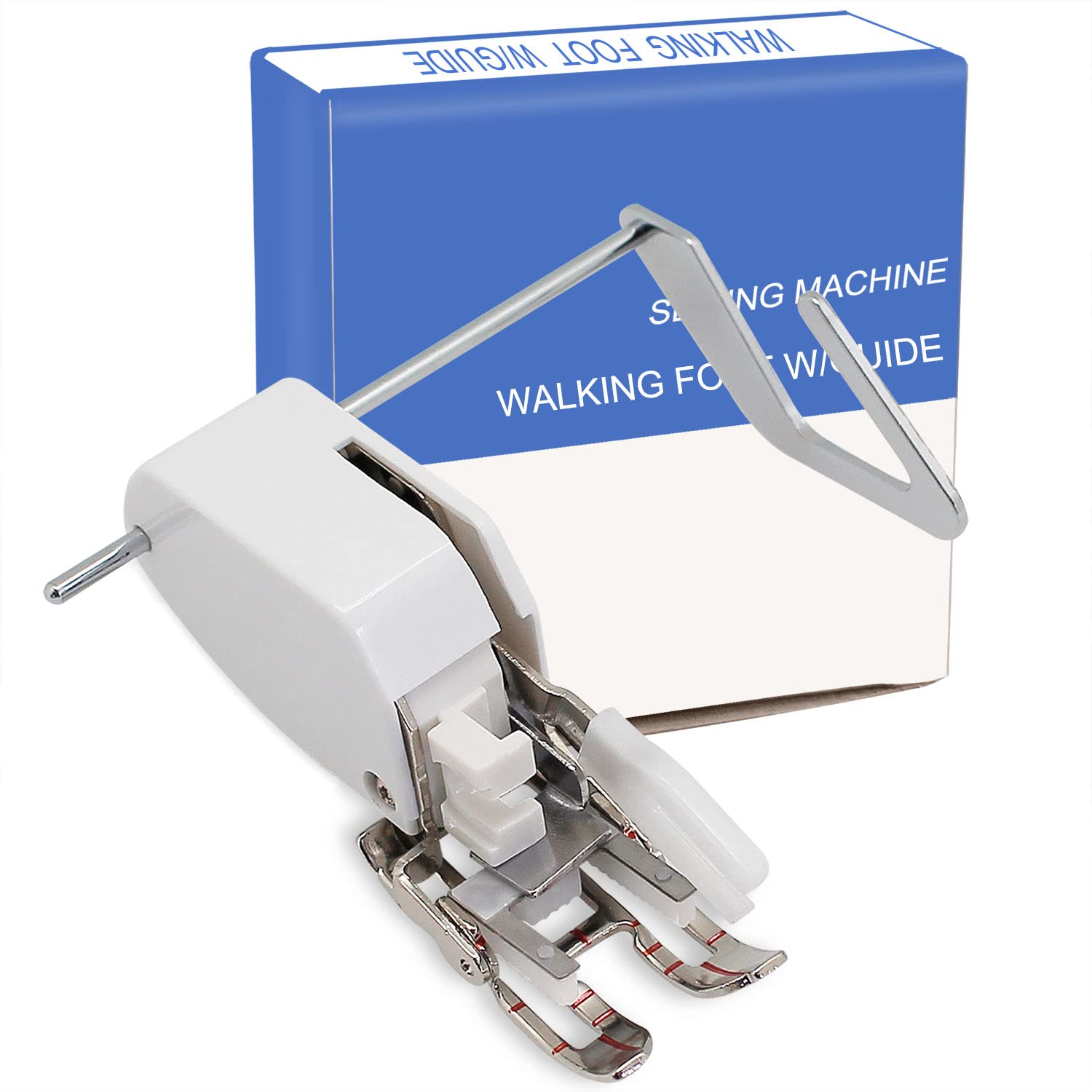 YEQIN Open Toe Even Feed Walking Foot W/Guide SA188 for Brother F033N F033 XC2214002 Pressure Foot