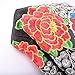 Vintage Embroidery Boho Womens Handbag Mandala Flower Embroidered Shoulder Bag (Bug)