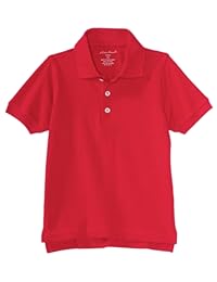 Eddie Bauer playera de piqué, de polo, mangas cortas, para niños