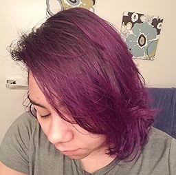 Amazon.com : Sparks Long Lasting Bright Hair Color, Purple ...