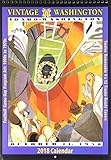 Vintage Washington Huskies 2018 College Football Calendar: Football Game-day Program Art: 1900s to 1 by 