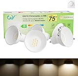 GY Dimmable GU10 LED Bulb 4.9W 790LM 4000K 120° Beam 5-Pack