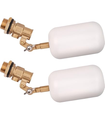 Válvula De Flotador Para Humidificador - Pack De 2 Piezas - Control Automático De Nivel De Agua - Diámetro 20 Mm - Plástico Duradero