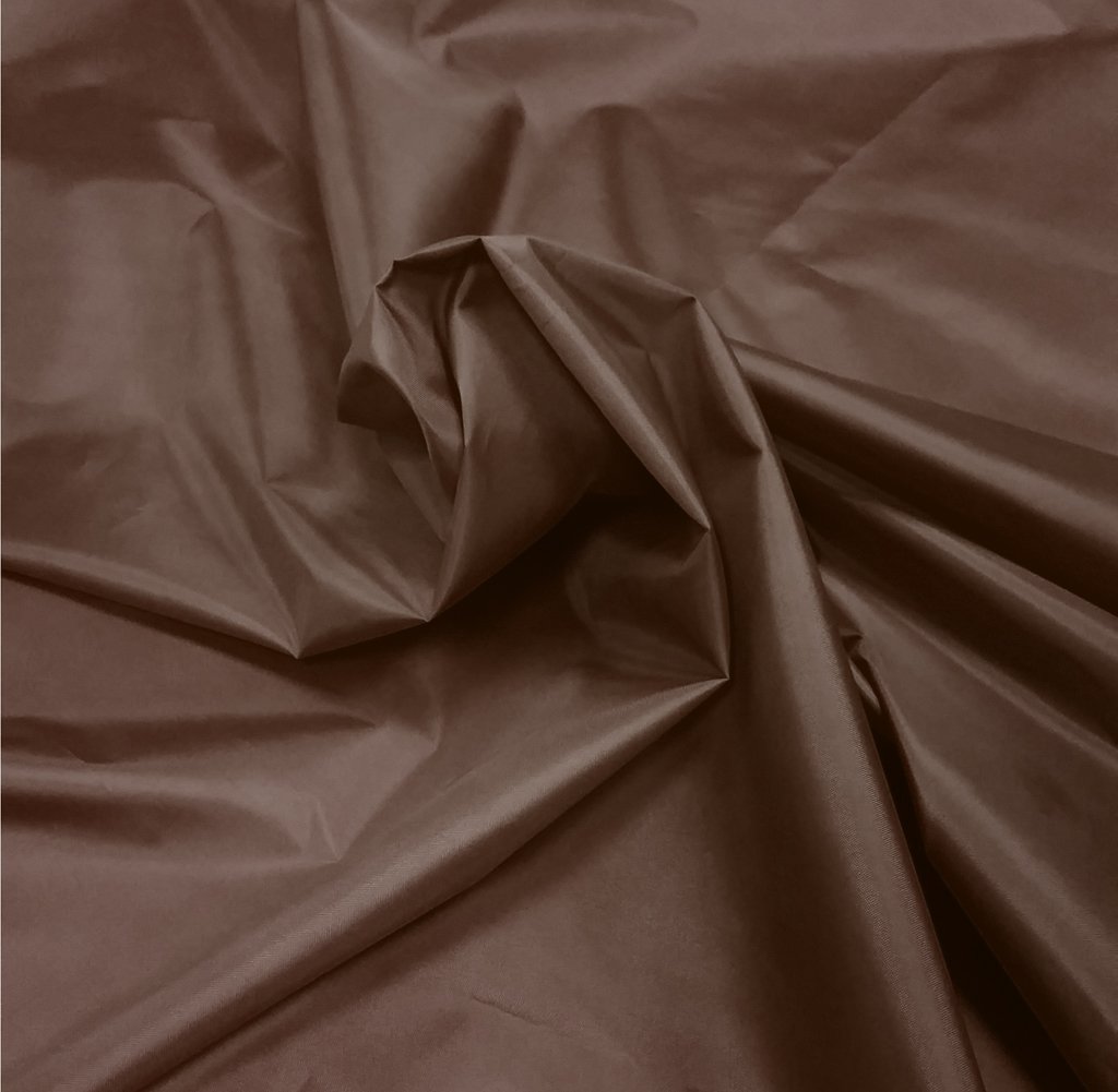 A-Express Waterproof Polyester Fabric 5oz Gaiters Material Outdoor Camp Tent Cover Banners Flags - Coffee Brown Half 1/2 Metre (50cm x 150cm) — image 1