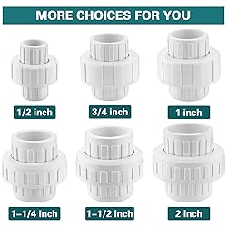 2" PVC Union Coupling Pipe Fitting, PVC Adapter