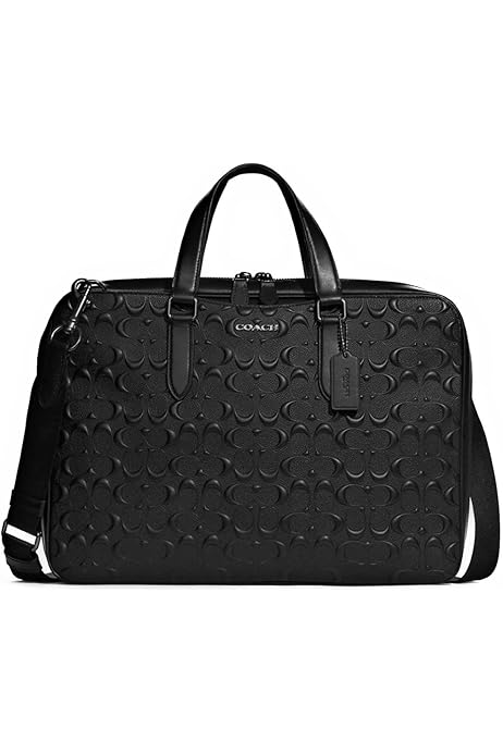 beckett slim brief in signature leather