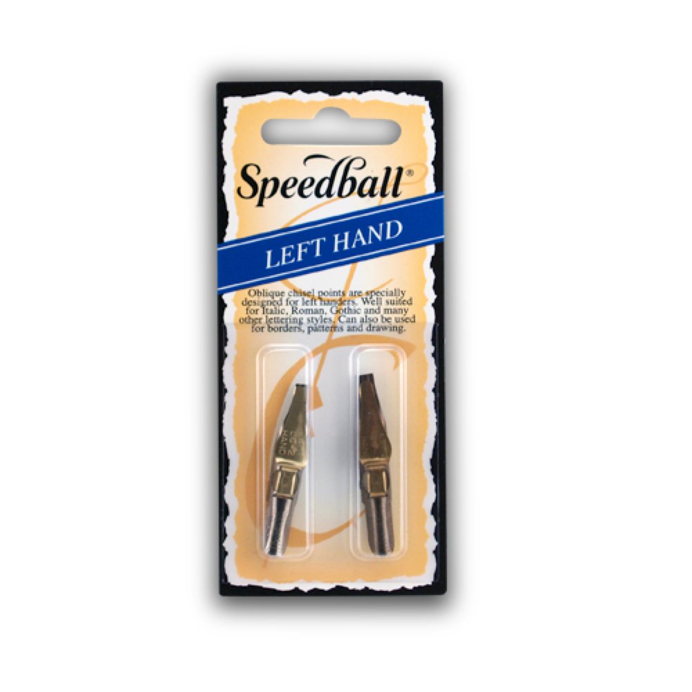 Speedball Lettering And Drawing Pen Nibs Left Handed Design Flat