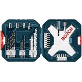 BOSCH MS4034 Drilling and Driving Set (34-Piece) , Black | Easy drilling and driving, mixed set with driver bits, drill bits, included case
