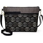 Danny K. Women's Tapestry Bag Shoulder Handbag, Large Zipper Purse Handmade in the USA