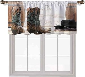 Western Decor Kitchen Curtains 54