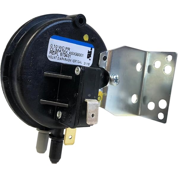ClimaTek Furnace Vent Air Pressure Switch Replaces Coleman 024 
