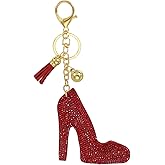 PATIKIL Rhinestone Keychain, Bling Keychain Accessories Crystal Key Chain for Women Purse Charm Bag Charm