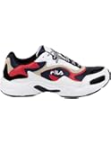 Fila Mens Luminance Fashion Sneakers Navy Red White Desertcart