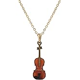 Spinningdaisy Folk Art Series Whimsical Music Necklace | Uncommon Jewel