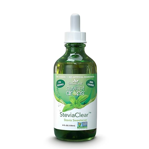 SWEETLEAF SWEET DROPS LIQUID STEVIA SWEETENER, STEVIA CLEAR,...