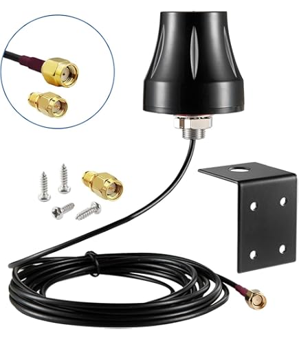 Antenna Logaritmica Antenna Dual-Band 2,4 GHz/5 GHz RP-TNC Per Cisco Aironet - Confezione Da 4, Bianco Antenna RP-TNC Bianca - Foto 8