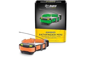 Dogtra Pathfinder Mini Additional Receiver in Orange 4-Mile 21-Dog Expandable Waterproof Smartphone GPS Tracking & Training Mini E-Collar