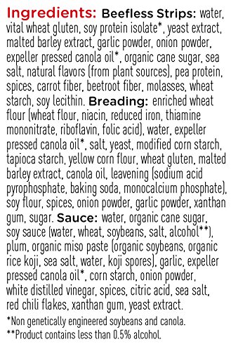4 Gardein+Szechuan+Beefless+Meatless+Contains