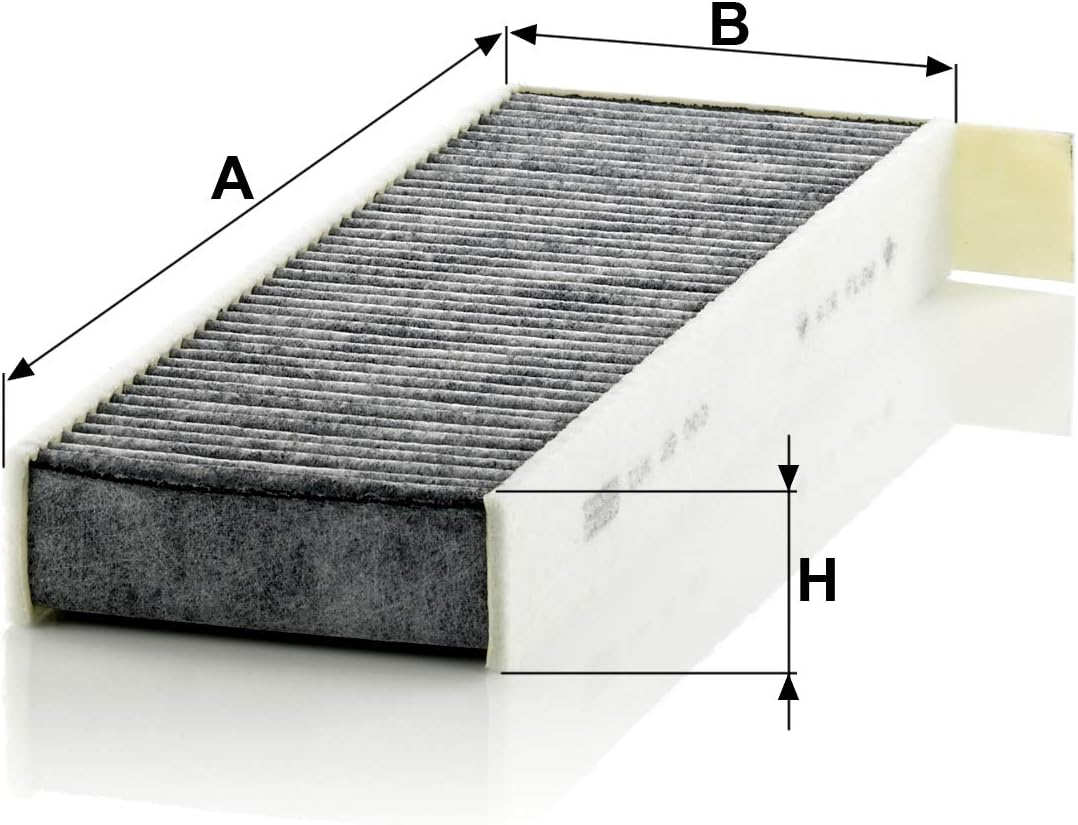 MANN-FILTER CUK 29 003-2 Cabin Air Filter - Pollen Filter with Activated Carbon - (set of 2) for Cars + Transporters - Image 3