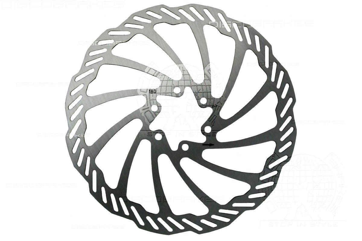 AirTech Disc Brake Rotor 6 bolt IS Fixing Stainless Steel MTB 160 180 203 mm