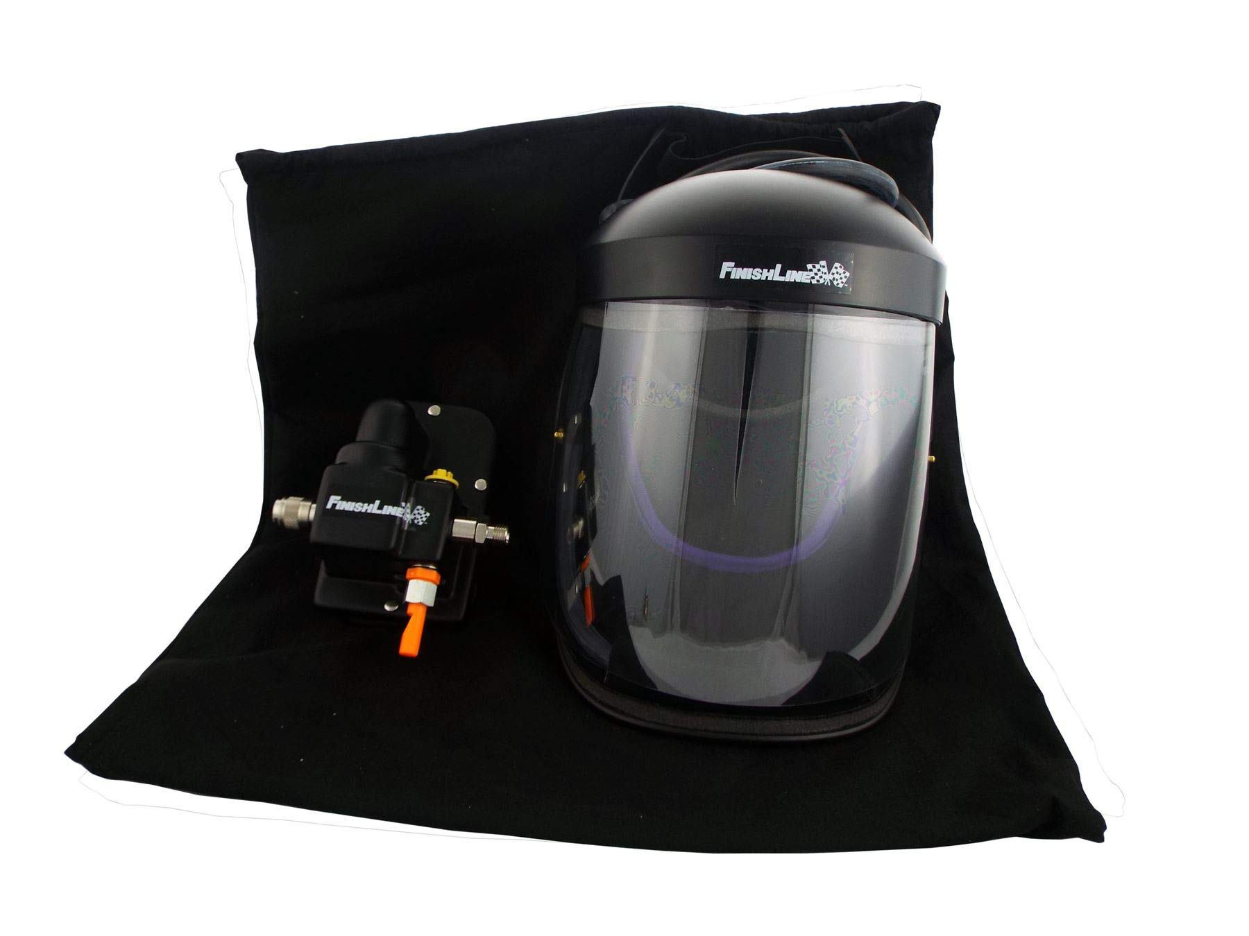 Genuine Devilbiss Finishline Vizi60 Full Face Airfed Mask Class 3 System Air Pressure