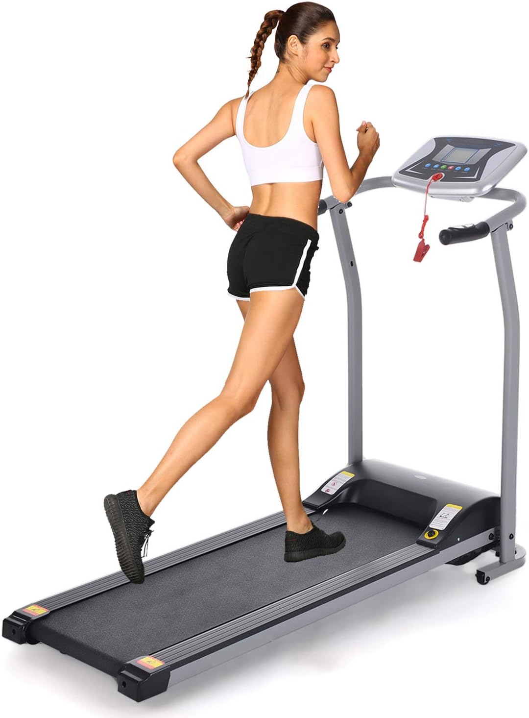 ncient Folding Electric Treadmill Running Machine Jogging Walking Fitness Exercise Machine for Home Gym Office Power Motorized