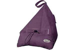 The Book Seat - Aubergine Purple - The Most Comfortable Way to Read, Hands Free!