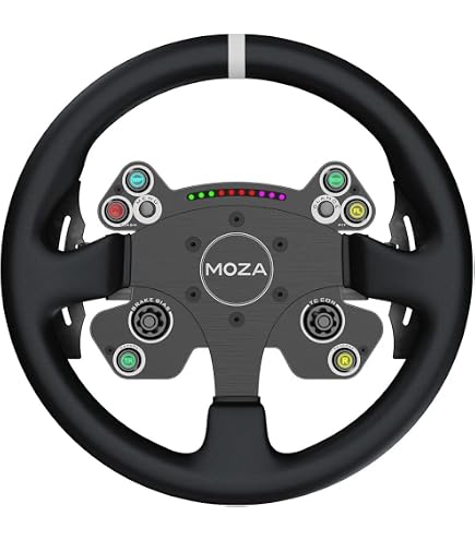 PC用ゲームコントローラー・コンバーター MOZA Racing GS V2P Steering Wheel Amazon.com: MOZA GS V2P GT Wheel 300mm Car Driving Sim Racing