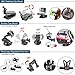 BAXIA TECHNOLOGY 38-in-1 Accessories for GoPro HERO 5 Session 4 3+ 3 2 1 Black Silver SJ4000/5000/6000, Sports Camera Accessories for Xiaomi Yi/ AKASO/ WiMiUS/ Lightdow/ DBPOWER/ APEMAN/ Aokon/ ANART