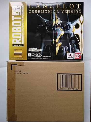 Amazon 即 プレミアムバンダイ 魂ウェブ限定 Robot魂 Side Kmf ランスロット 式典仕様 パール 金メッキ塗装仕様 新品未開封 コードギアス スザク フィギュア ドール 通販