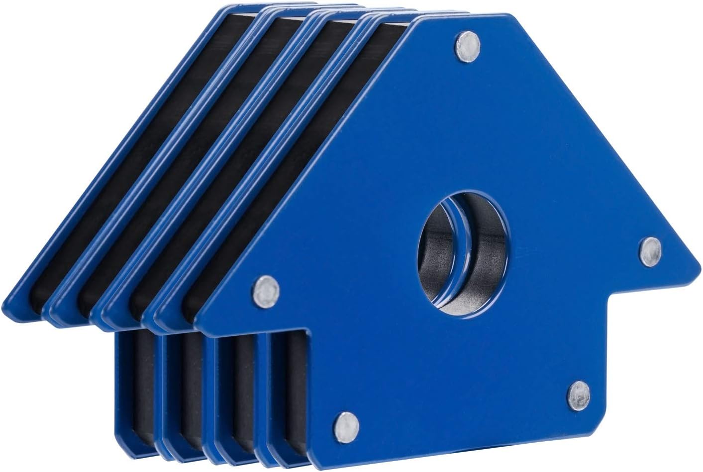 50LBS Arrow Welding Magnet Holder 4pcs 4" Strong Magnetic Metal Working Mig Tools and Equipment Workshop Welder Magnets Welding Clamps 45, 90, 135 Degree Angle - - 