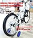 MORFAN Training Wheels for 12 14 16 18 20 Inch Bicycle,Kids Bike Stabiliser(Blue)