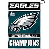 Philadelphia Eagles Super Bowl LIX Champions Yard Garden Banner Flag