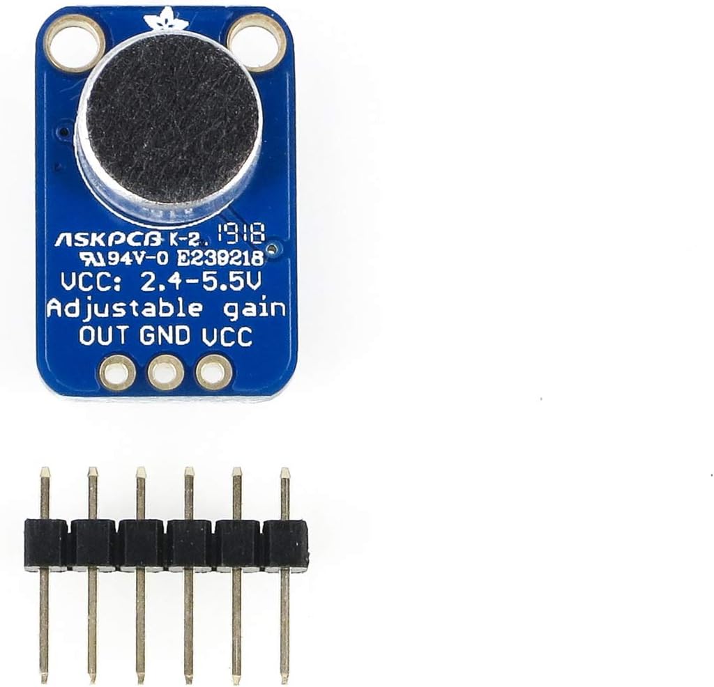 Adafruit Electret Microphone Amplifier - MAX4466 with Adjustable Gain, 1063 - Image 3