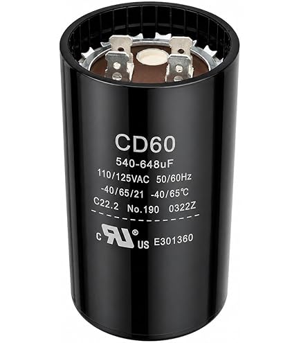 Amazon.com: Vanguard BC-25, 25-30 MFD, 110-125VAC, Capacitor
