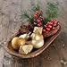Factory Direct Craft Gold Glitter Ornaments, Pine Sprigs, Berries and Pinecones - Christmas Holiday Decorating Kit