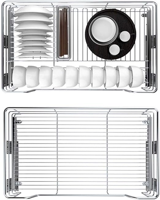 Amazon Com Pull Basket Under Shelf Storage Basket Kitchen
