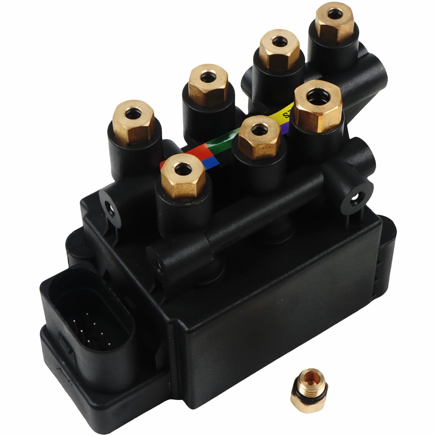 Photo 1 of ZumuraAuto Air Suspension Valve Block Suitable for 2015-2019 7 Series G11 G12 Replace 4725530100, 37206861882, 37206884682, 4154039200
