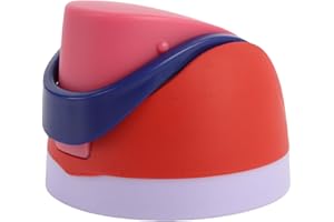 RASTKY Advanced Leak Proof Water Bottle Spout Lid Replacement Odorless Cap, User Friendly Design for Travel (Red)